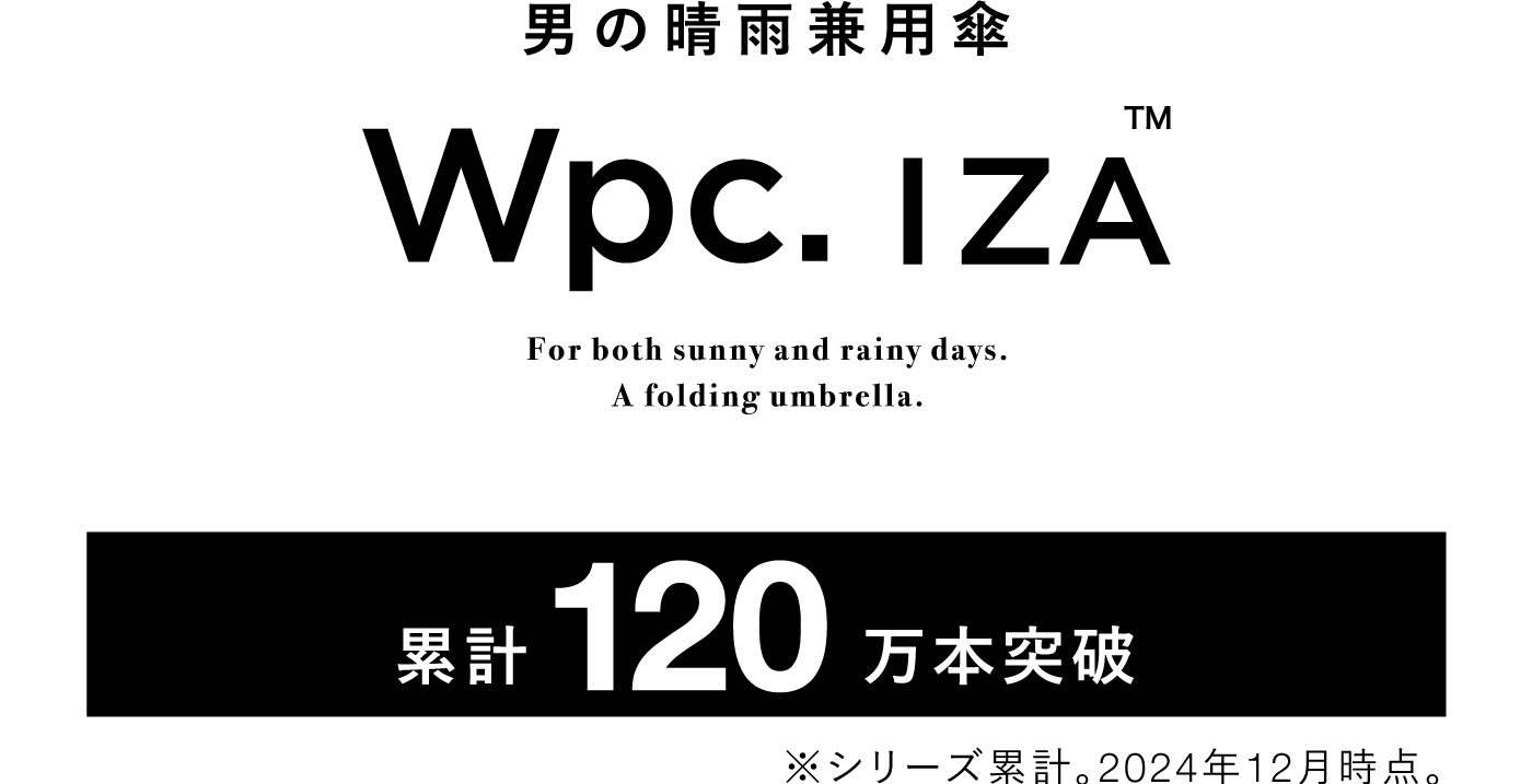 wpc.の雨傘のご紹介