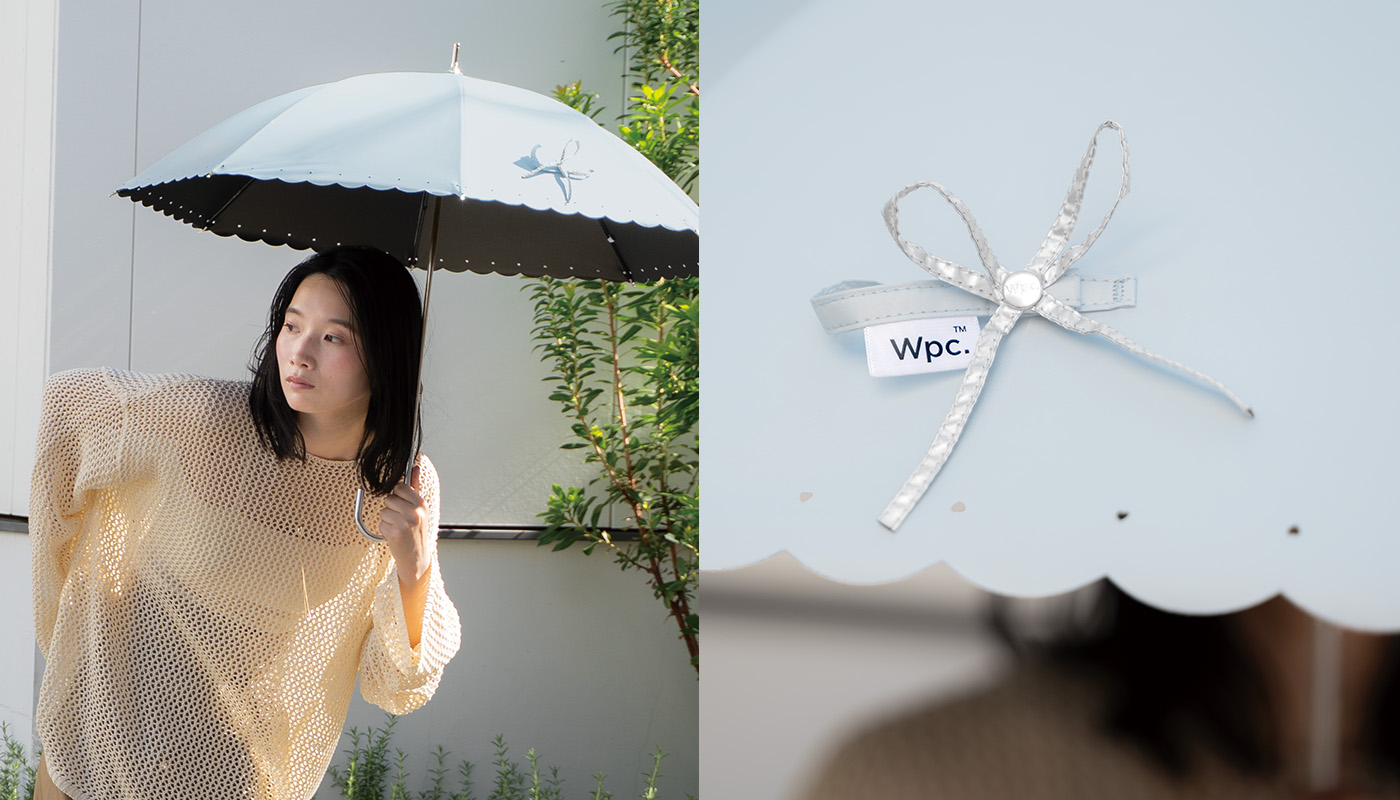 wpc.の日傘のご紹介
