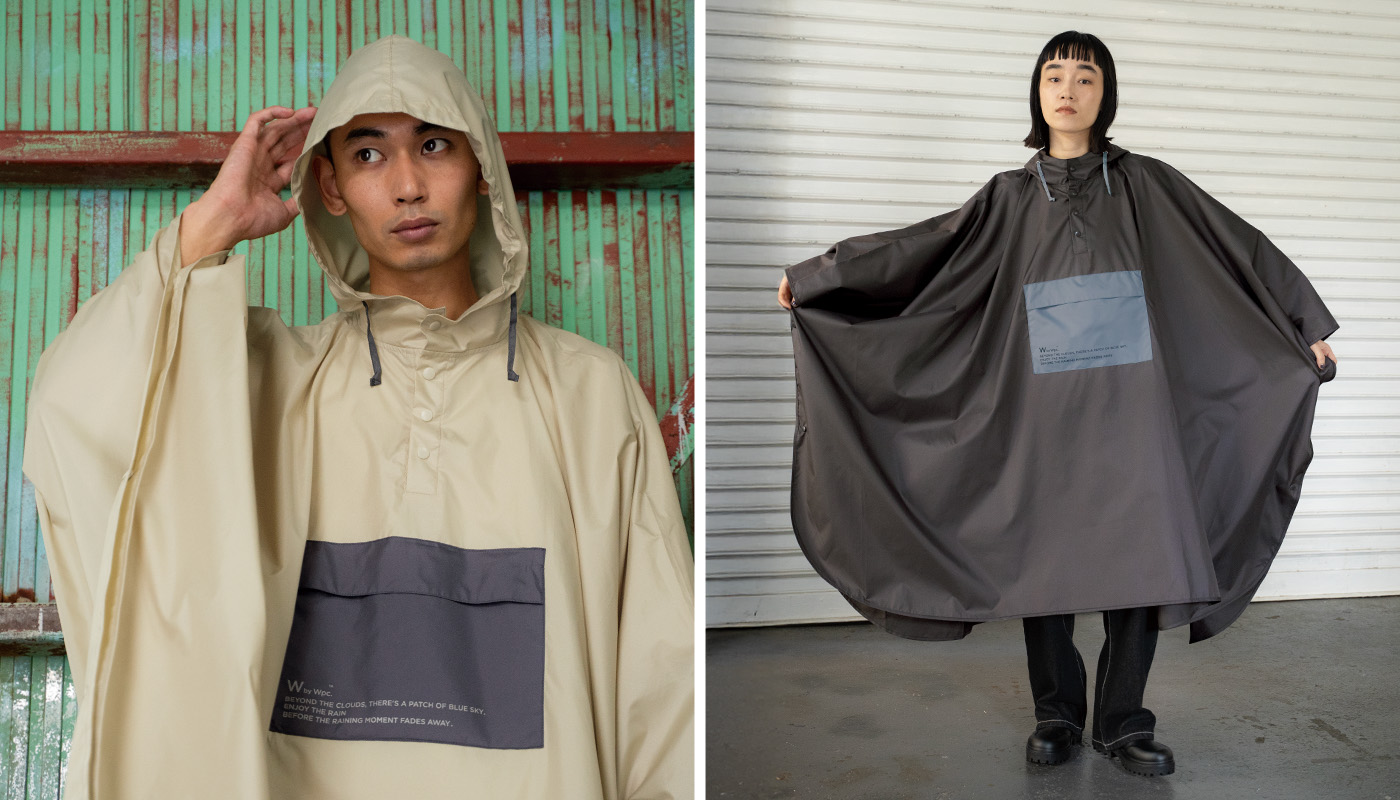 wpc.のレイングッズ、レインウェアのご紹介