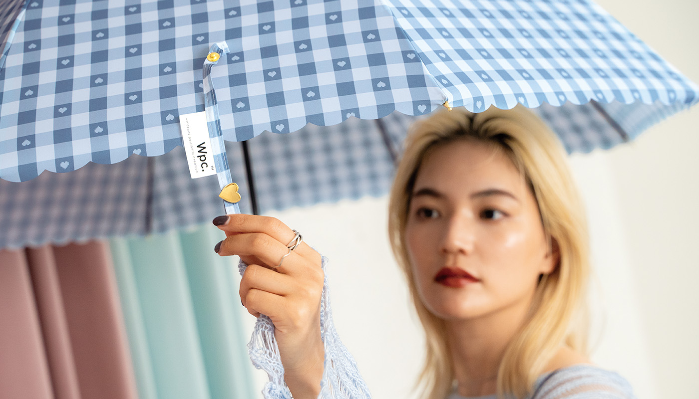 wpc.の日傘のご紹介