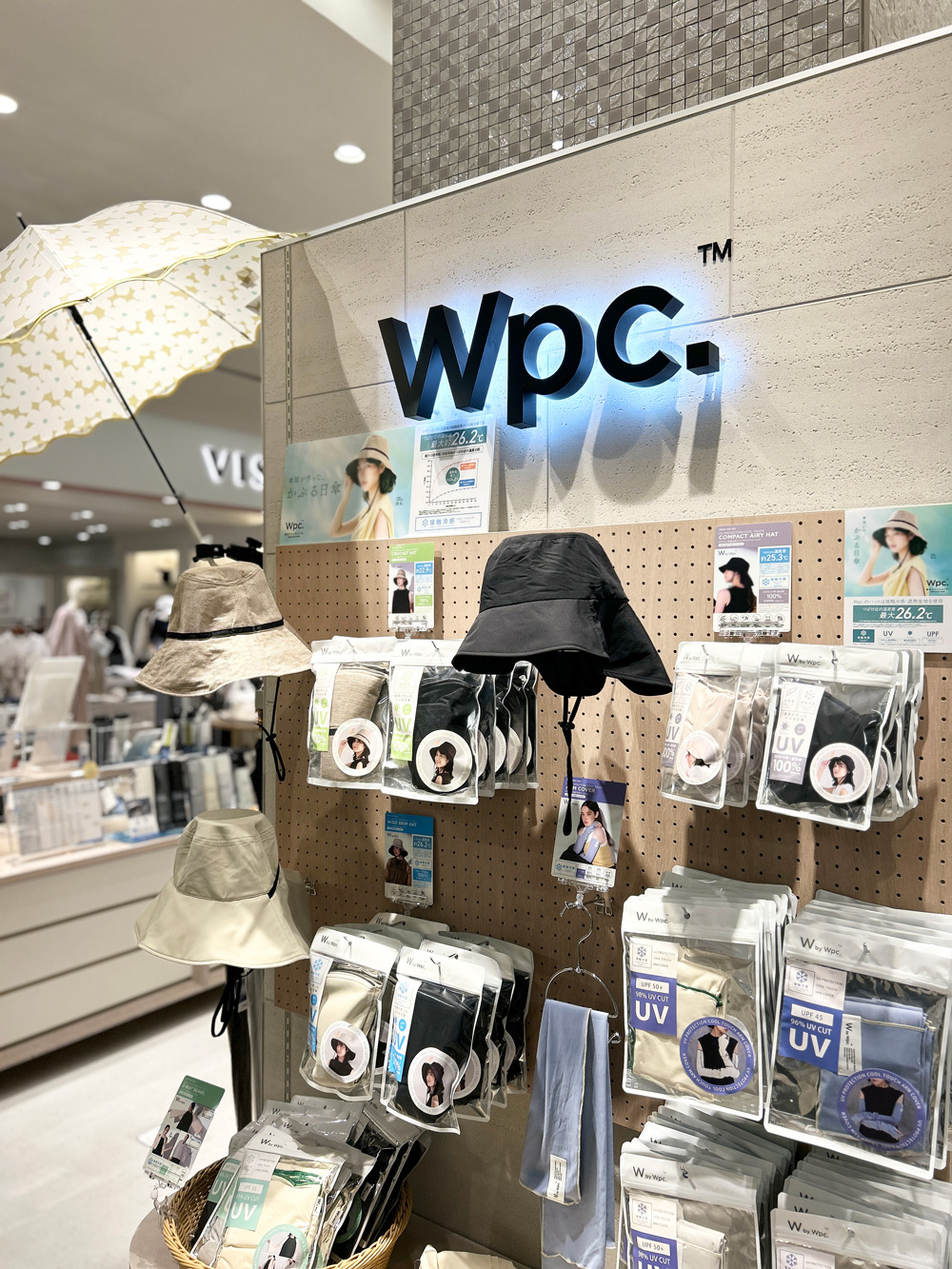 Wpc.心斎橋パルコ店内 折り畳み傘